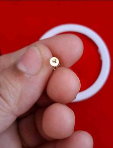 Flower Nose Pin Gold
