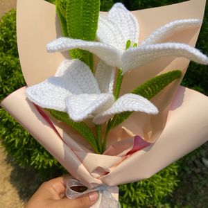 Crochet White Lily🌷 Bouquet