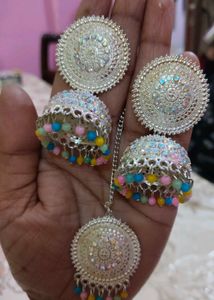 New Jhumka Maang Tikka Set