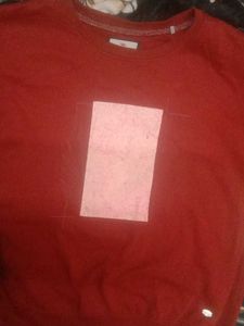 Red Pullover Sweater