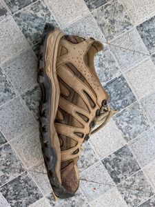 Brown Leather Hiking Shoe
