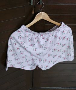 Cute Patterned Lounge Shorts - Set Of 4