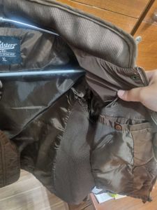 Cool Biker Jacket Brown