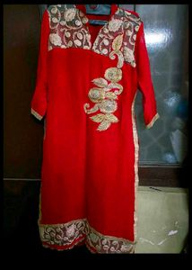 Combo Of 3 Party Wear Heavy Kurtis In Xl Size