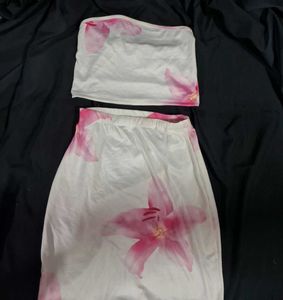 Aesthetic Floral Co-ord