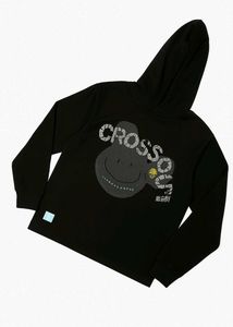 Cross Souls Black Graphic Hoodie