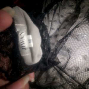 Black Mesh Mini Dress