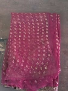 Elegant Pink Saree