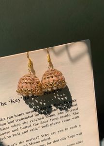 Pink Jhumka
