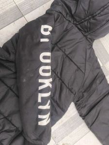 kids Black Puffer Jacket