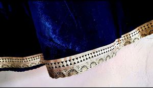 Velvet Fully Stitchd Lehnga Choli With Dupatta