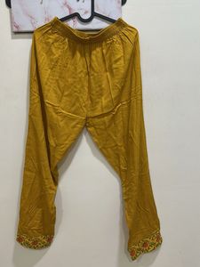 Elegant Mustard Kurti Set