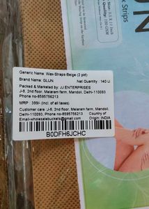 Glun Seal Pack Wax Strips