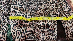 Leopard Print Crop Top