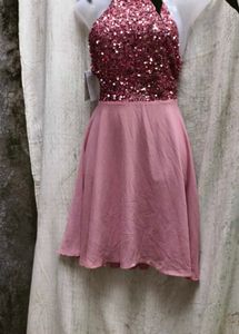 Sparkly Pink Party Dress
