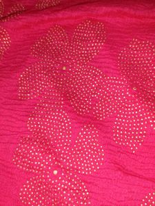 Hot Pink Duppata
