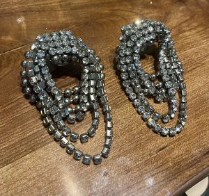 H&M Dazzling Rhinestone Earrings