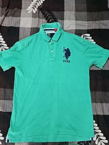 USPA Green Polo - Size XL