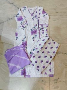 Floral Kurta Set