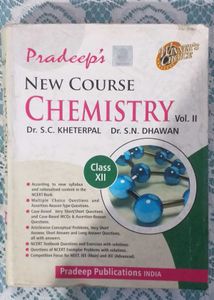 Pradeep Chemistry Class 12 | Volume 1,2| 2024-2025