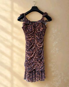 Animal Print Bodycon Dress