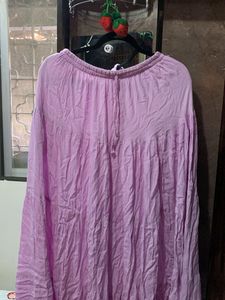 Lilac Ethnic Skirt