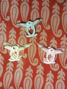 Cute Pastel Butterfly Mini Hair Clips