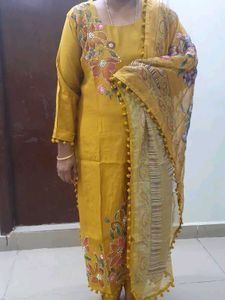 ✨ 🌻 SUNSHINE MUSTARD HAND-PAINTED LUXE 🌻 ✨