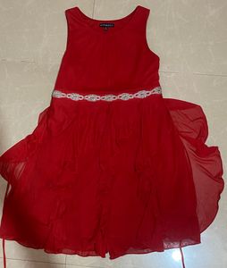 Red Frock For Girls