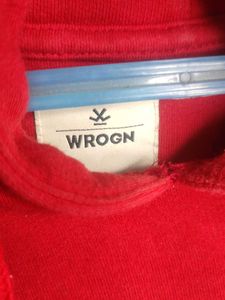 Red Graphic Hoodie