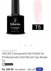 Gleevia gel polish T- series