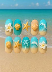 Clawsettenails Fantasy Press-On Nails (Random )