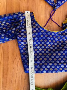 Ikat Pattu Lehenga Blouse For 3 Years Girl