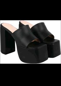 Black Platform Heels