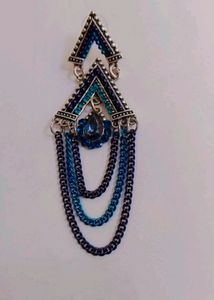 Blue Colour Earrings