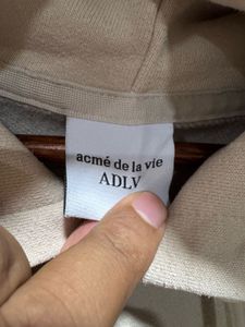 Acme De La Vie ADLV Off White Hoodie