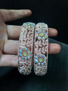 Rose gold Tone Bangle Set