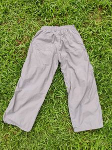 Gray Cargo Baggy Pants