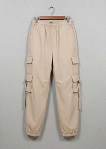 Beige Cargo Pants
