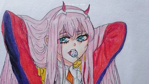 zero two fanart