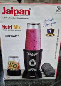Jaipan Nutri Mix 450W Blender Grinder