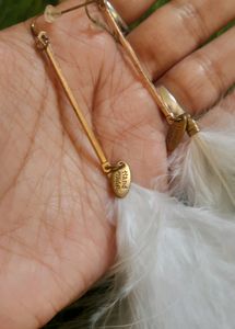 Hand Made Feather Earrings🪶🤍