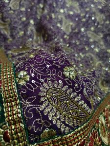 Full Zari Workh Saree 😍. Purple 💜 Very Nice 👍