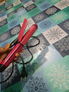 Hair Straightener And Curler