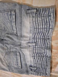 Light Blue High Waisted Fitted Jeans