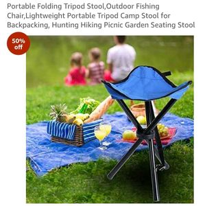 Portable Folding Tripod Stool