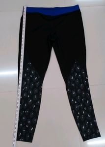 Black Printed Leggings