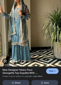 Elegant Blue Kurta Set size small to XxL