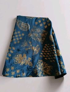Dark Green Ethnic Skirt