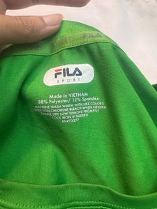 Green Fila Active T-Shirt